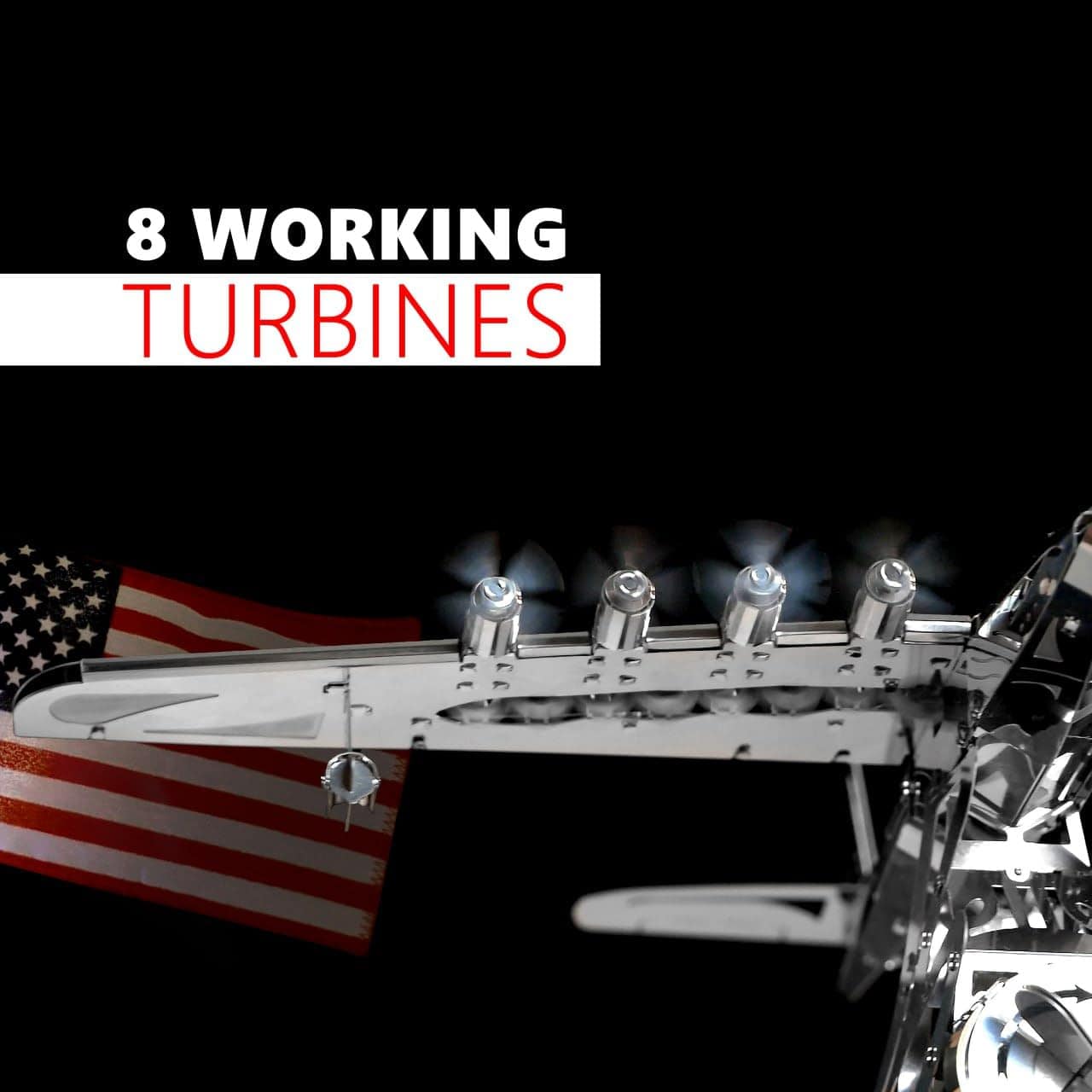 Modelo Metálico CELESTIAL HERCULES, Hughes H-4 Spruce - Imagen 3