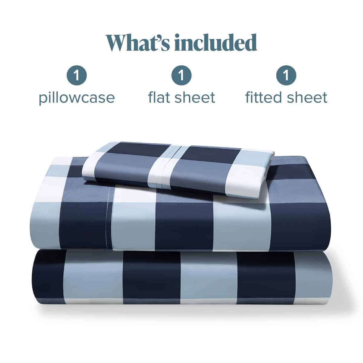 Juego de Sábanas Twin Bare Home - 1800 Súper Suaves Sábanas - Imagen 8