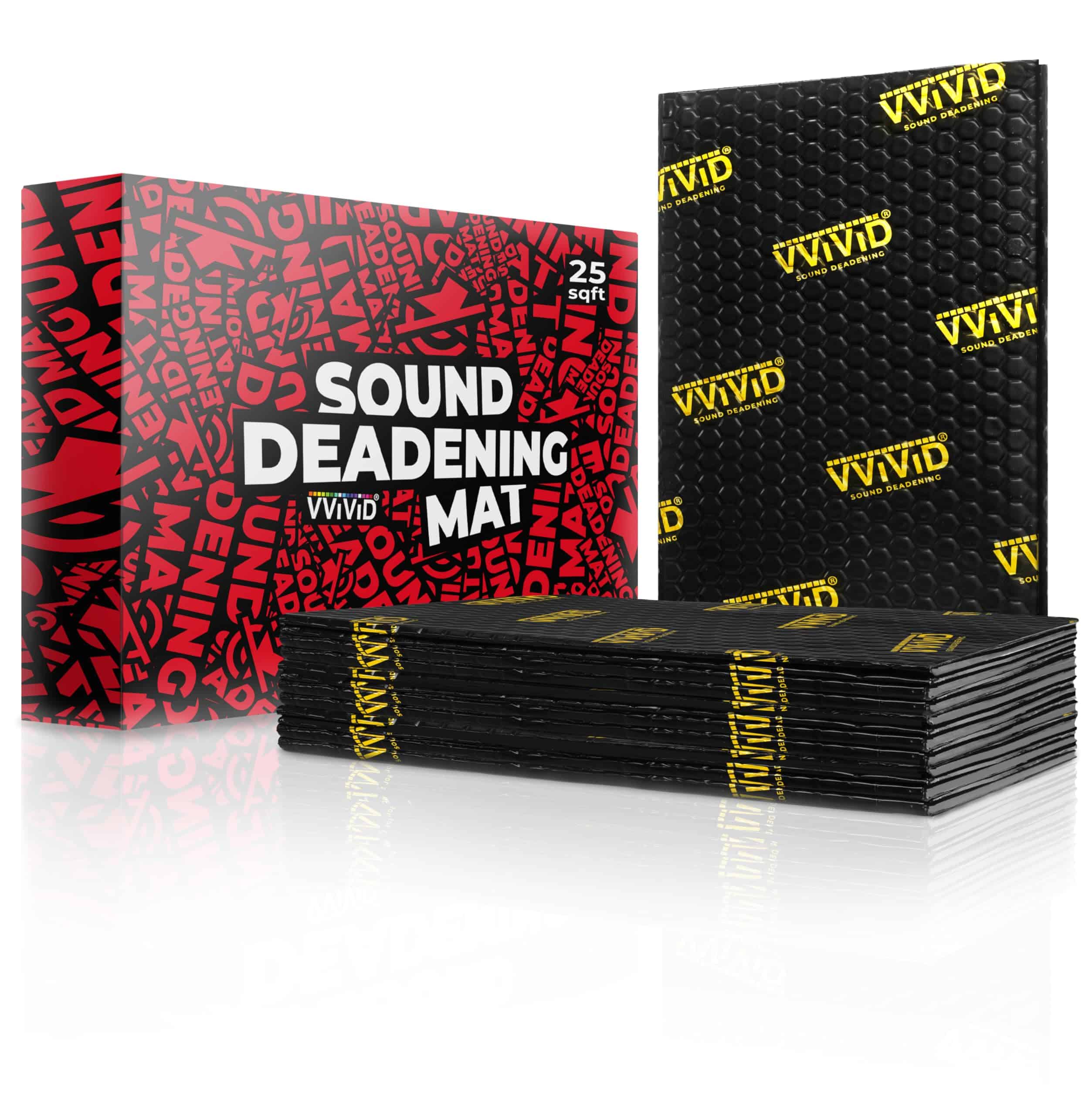 Mat de insonorización VViViD Premium de doble densidad para