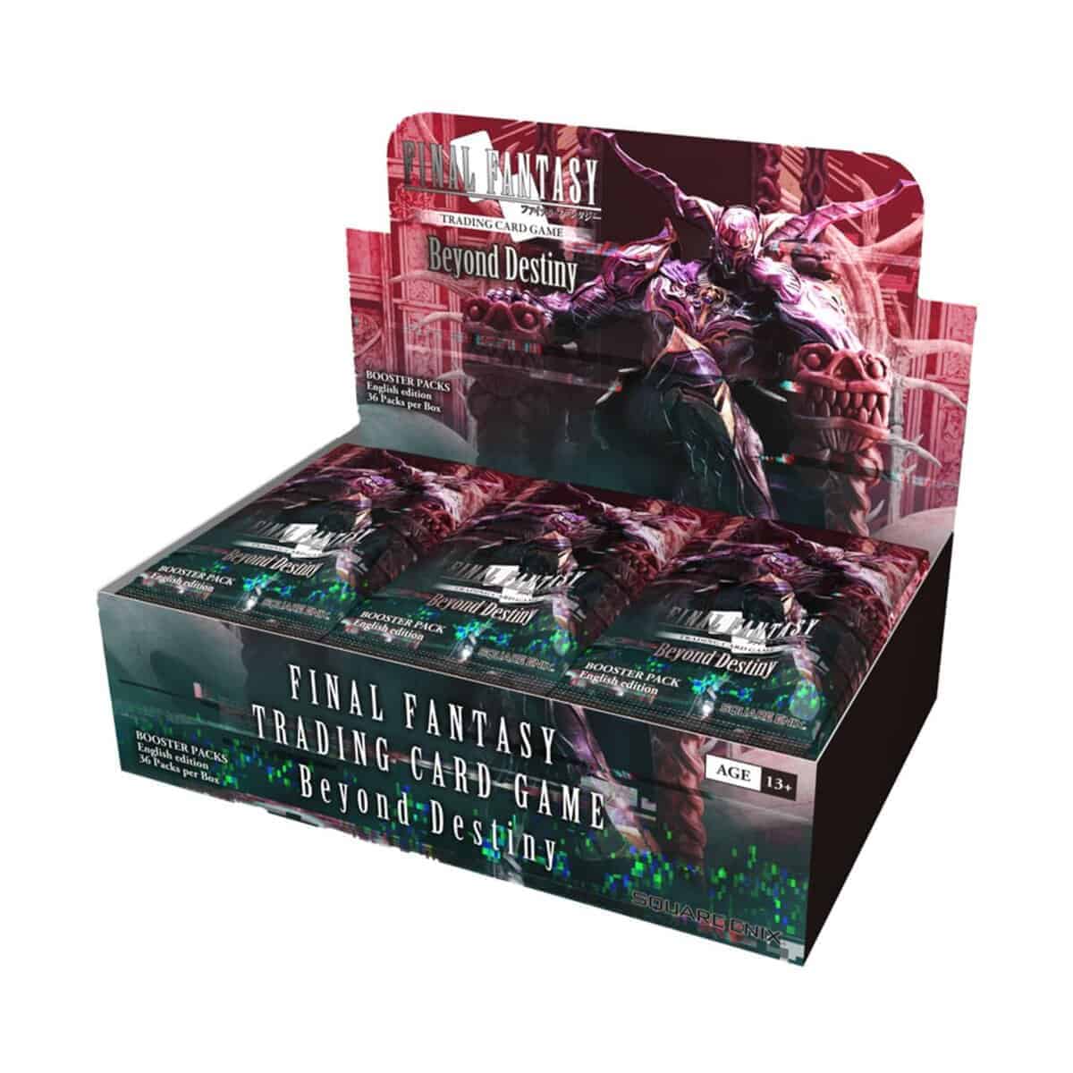 Caja de refuerzo Final Fantasy TCG: Beyond Destiny