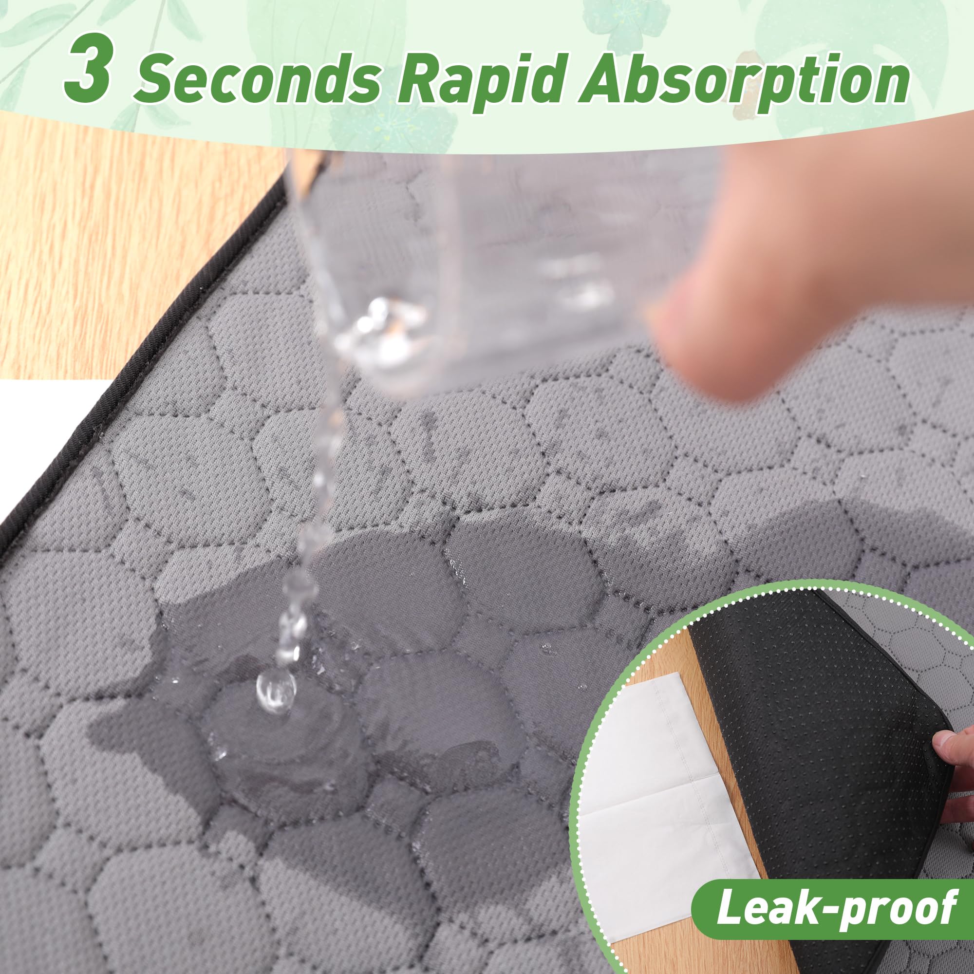 Forros de jaula para cobayas, LWYMX 28''X56'' Almohadillas - Imagen 5