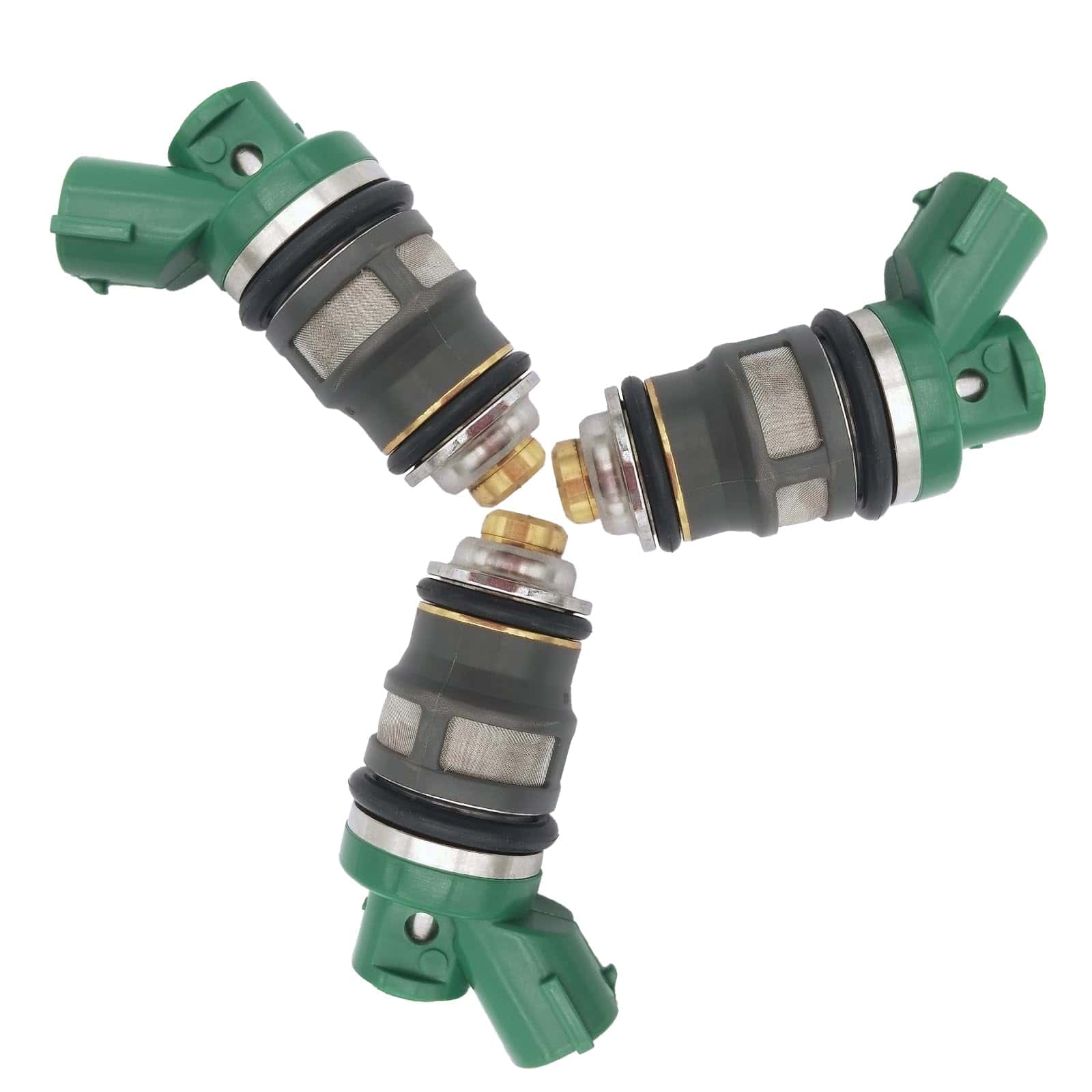 JESBEN 15710-87J00 3pcs Inyectores de Combustible con 2 - Imagen 3