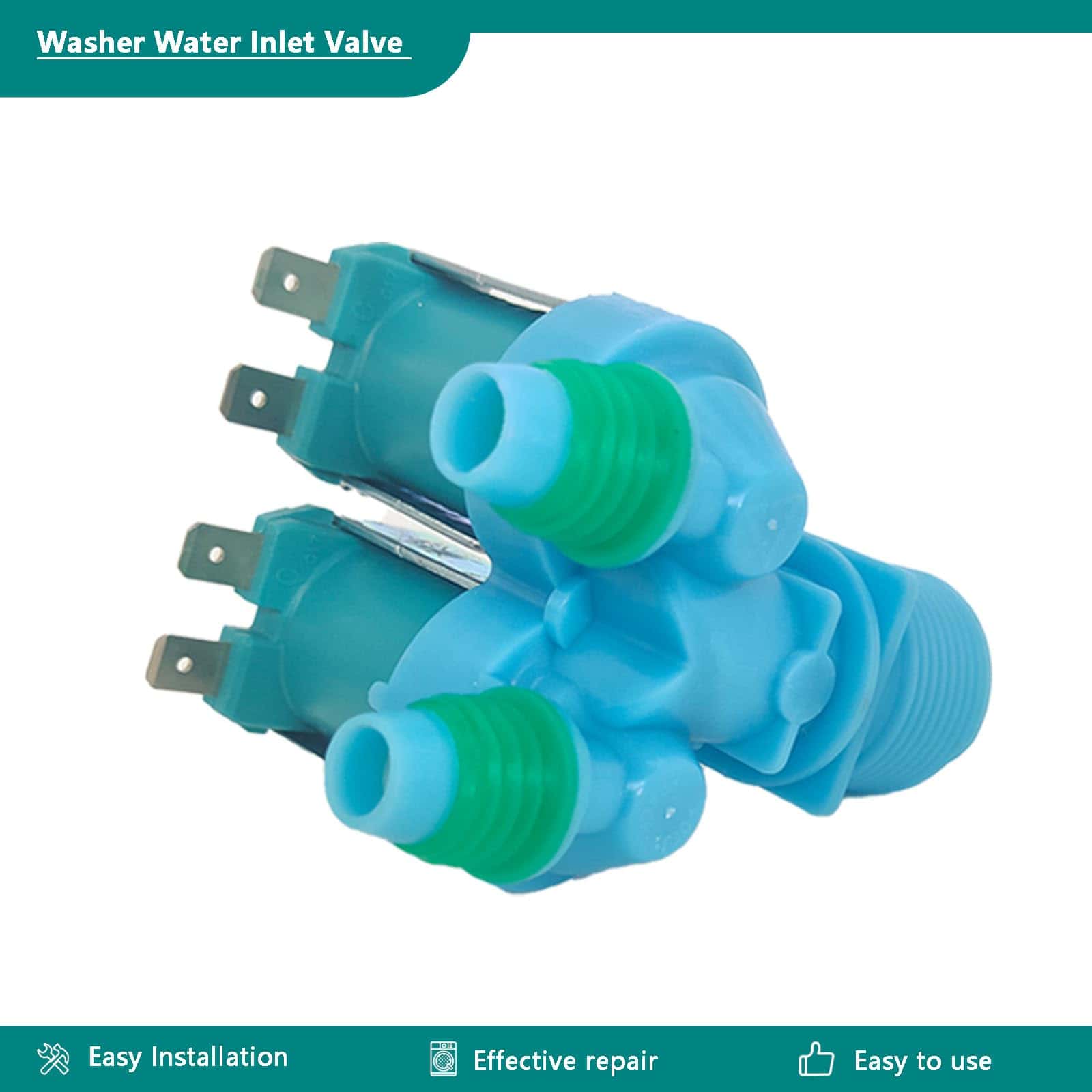 Válvula de entrada de agua para lavadora OEM DC62-00311F - Imagen 6