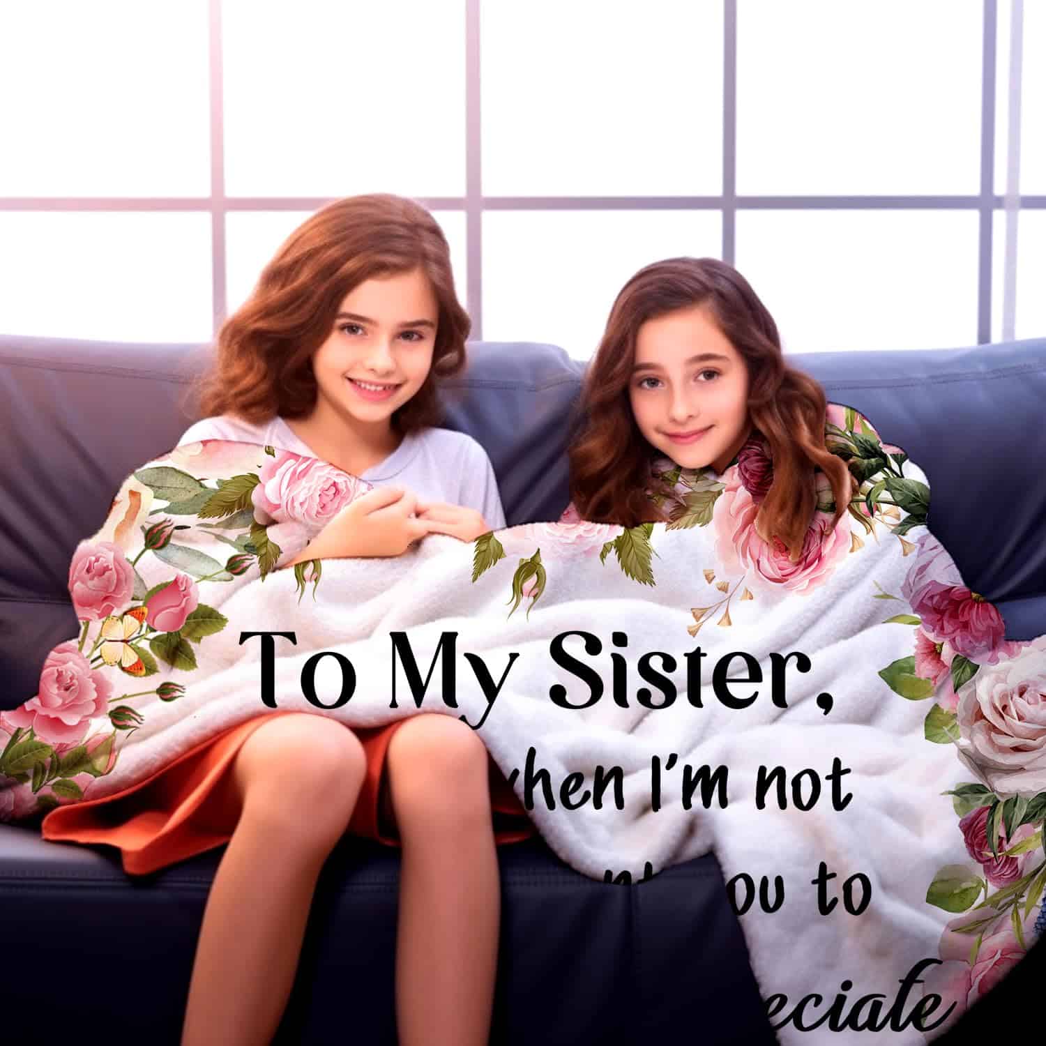 Regalos de Cumpleaños para Hermanas de una Hermana, Mantas - Imagen 5