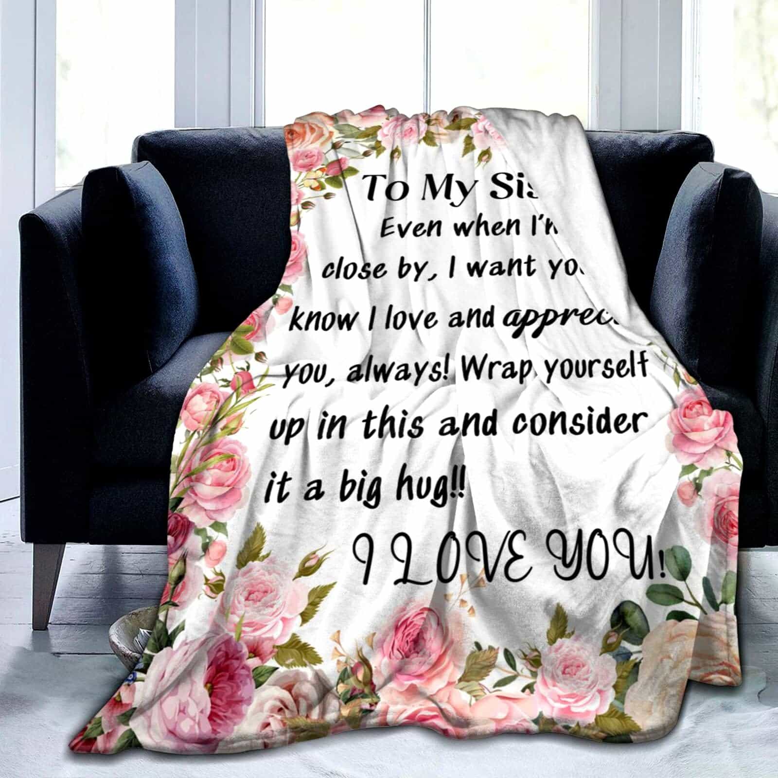 Regalos de Cumpleaños para Hermanas de una Hermana, Mantas - Imagen 3