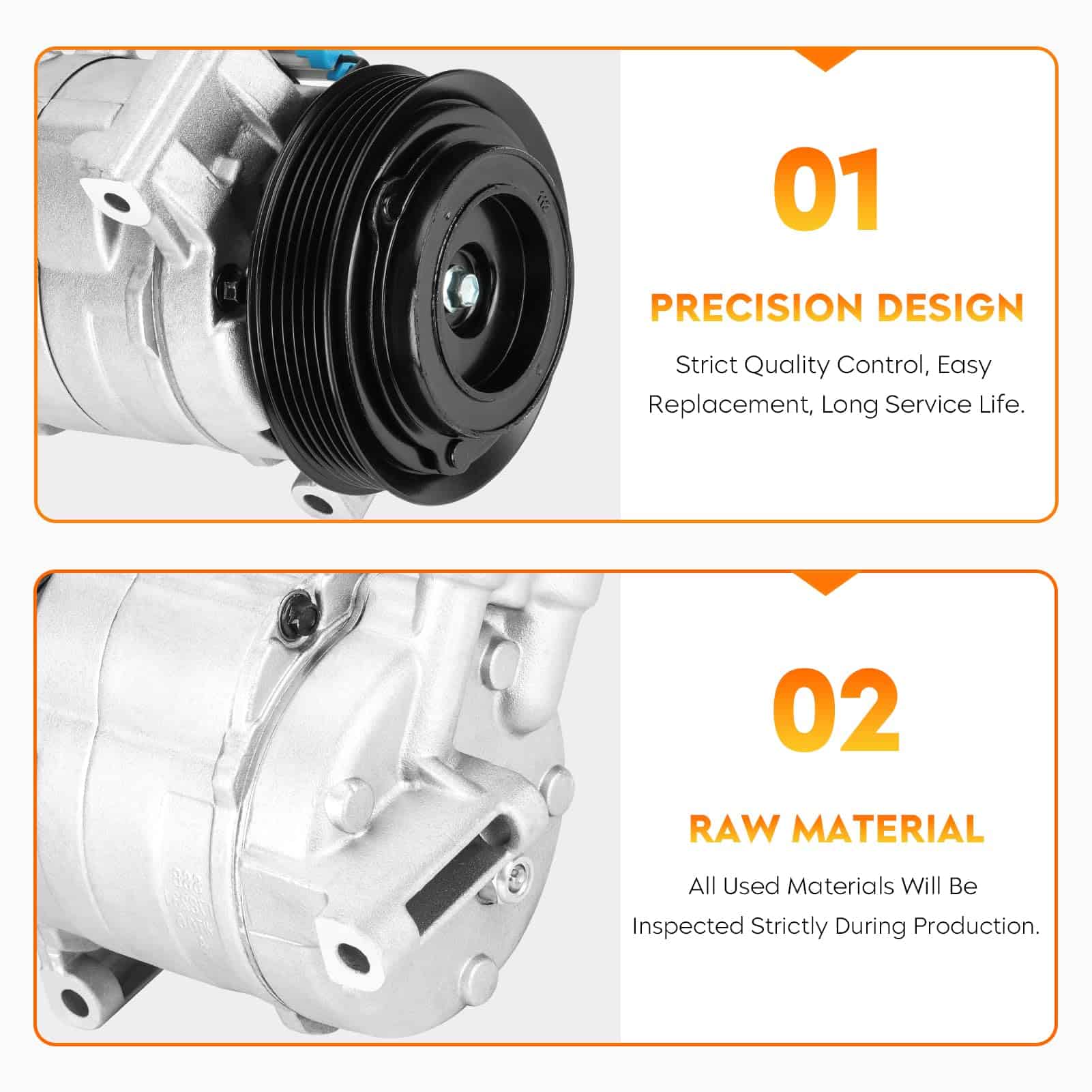Compresor de Aire Acondicionado & Embrague de A/C para - Imagen 5