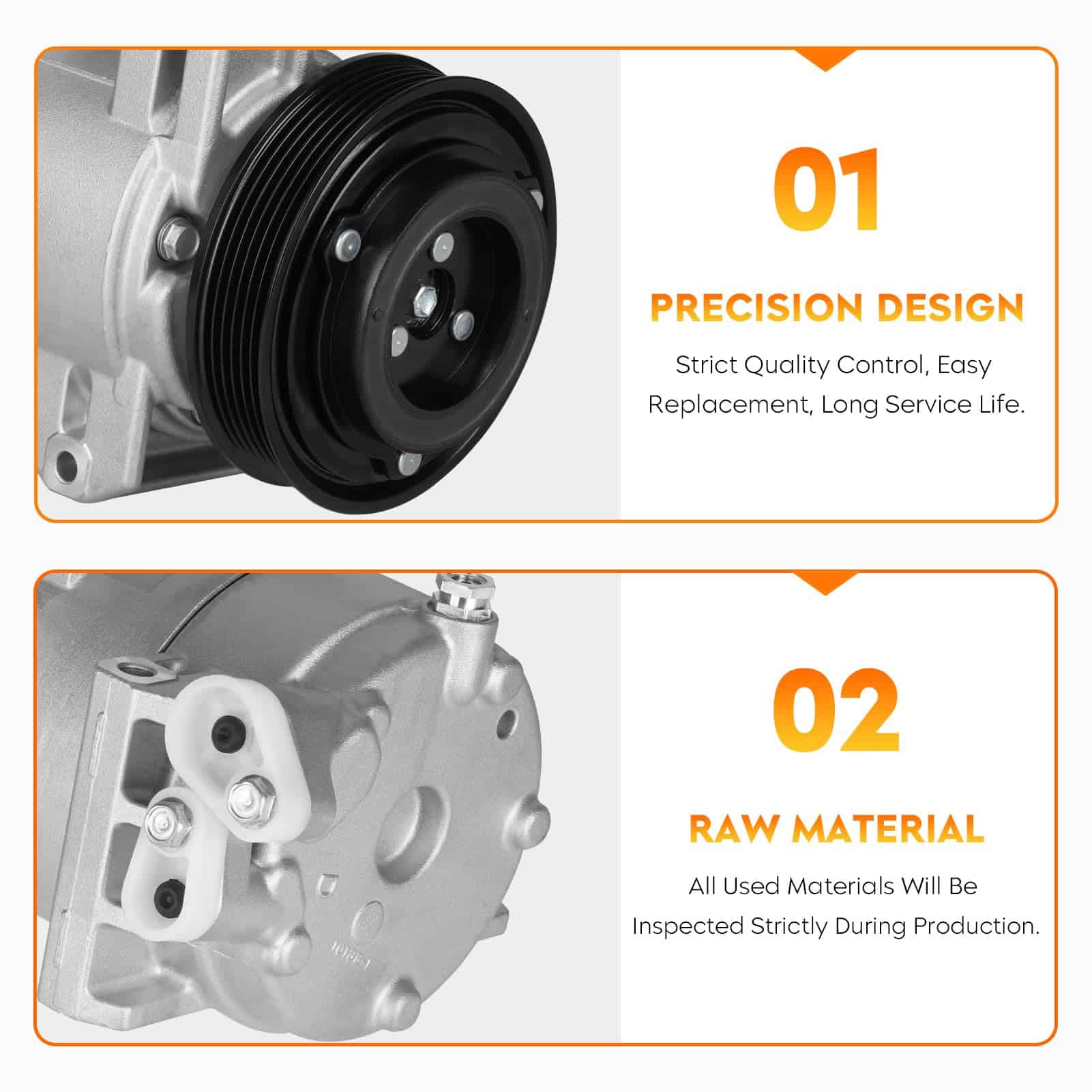 Compresor de Aire Acondicionado y Embrague -251 98490 - Imagen 5