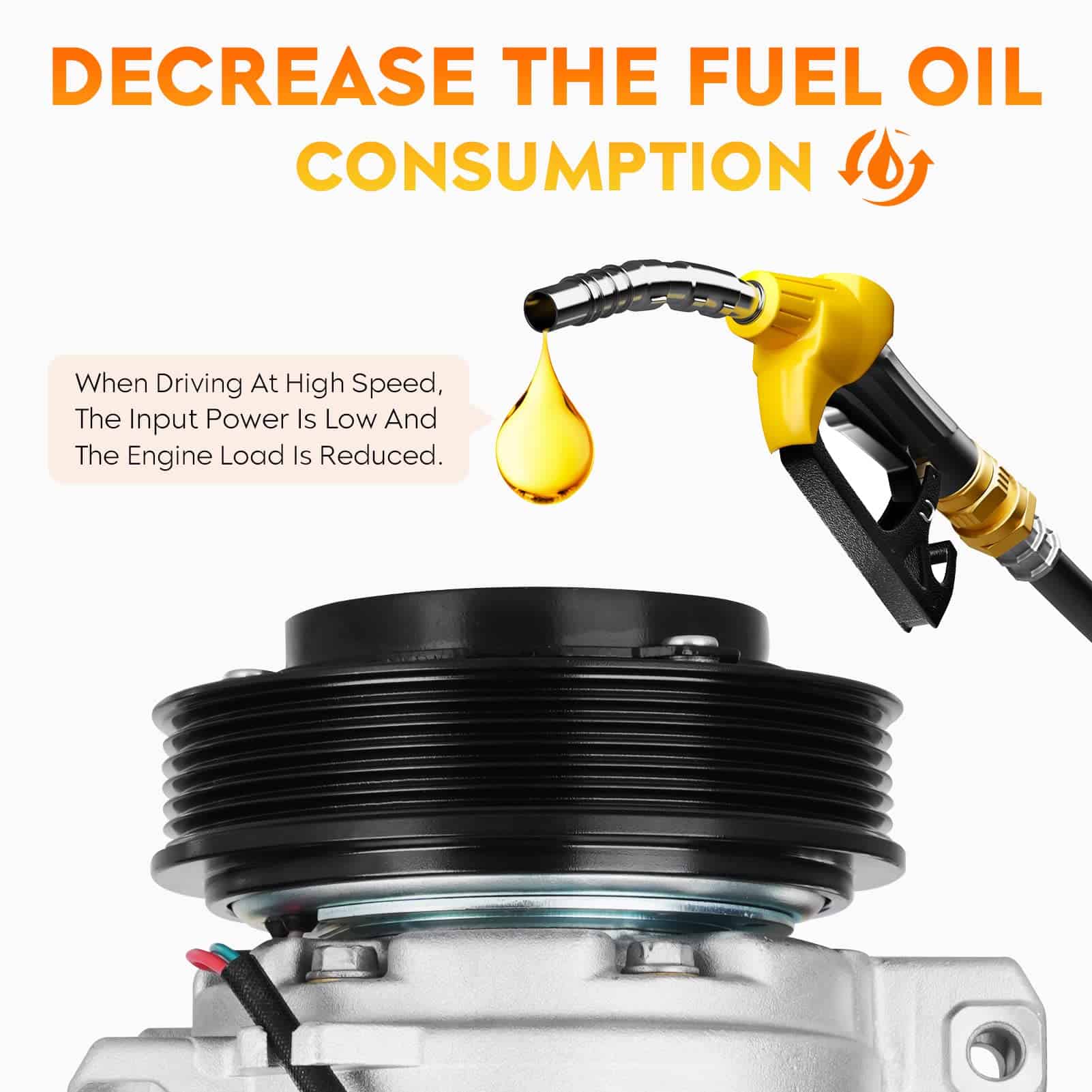 Compresor de Aire Acondicionado y Embrague -251 98490 - Imagen 3
