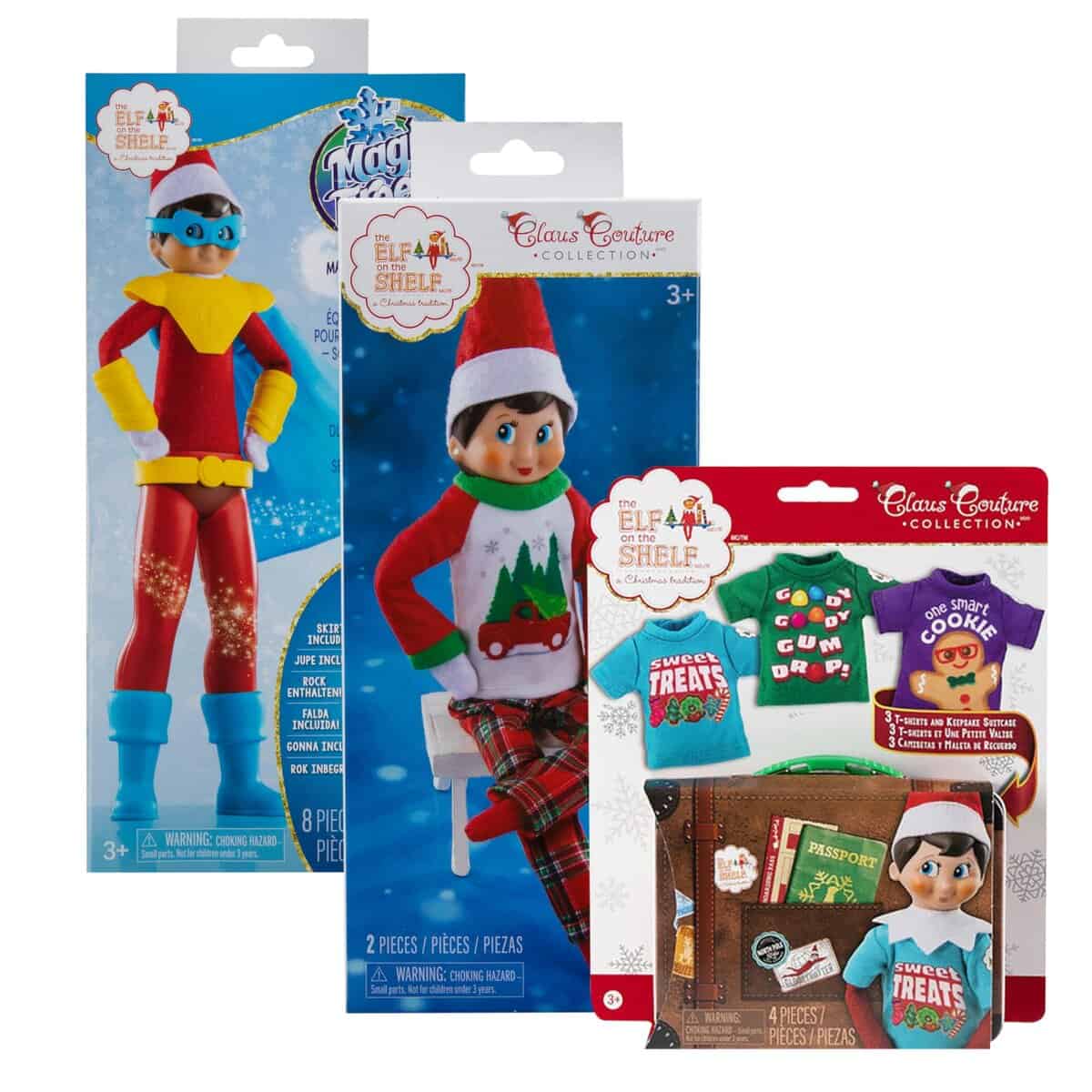 Elf on the Shelf - Conjunto de Ropa para Granja de Árboles,