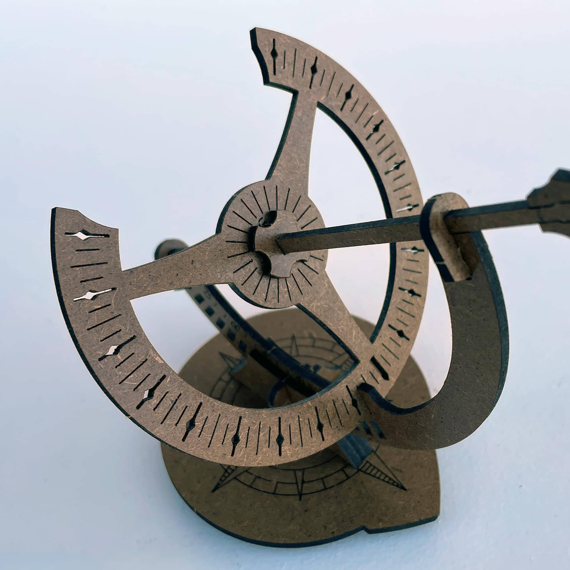 Kit de Reloj de Sol de Madera - Paquete de 10 - Reloj de - Imagen 4