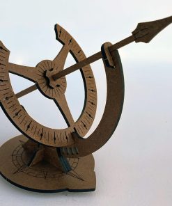 Kit de Reloj de Sol de Madera - Paquete de 10 - Reloj de