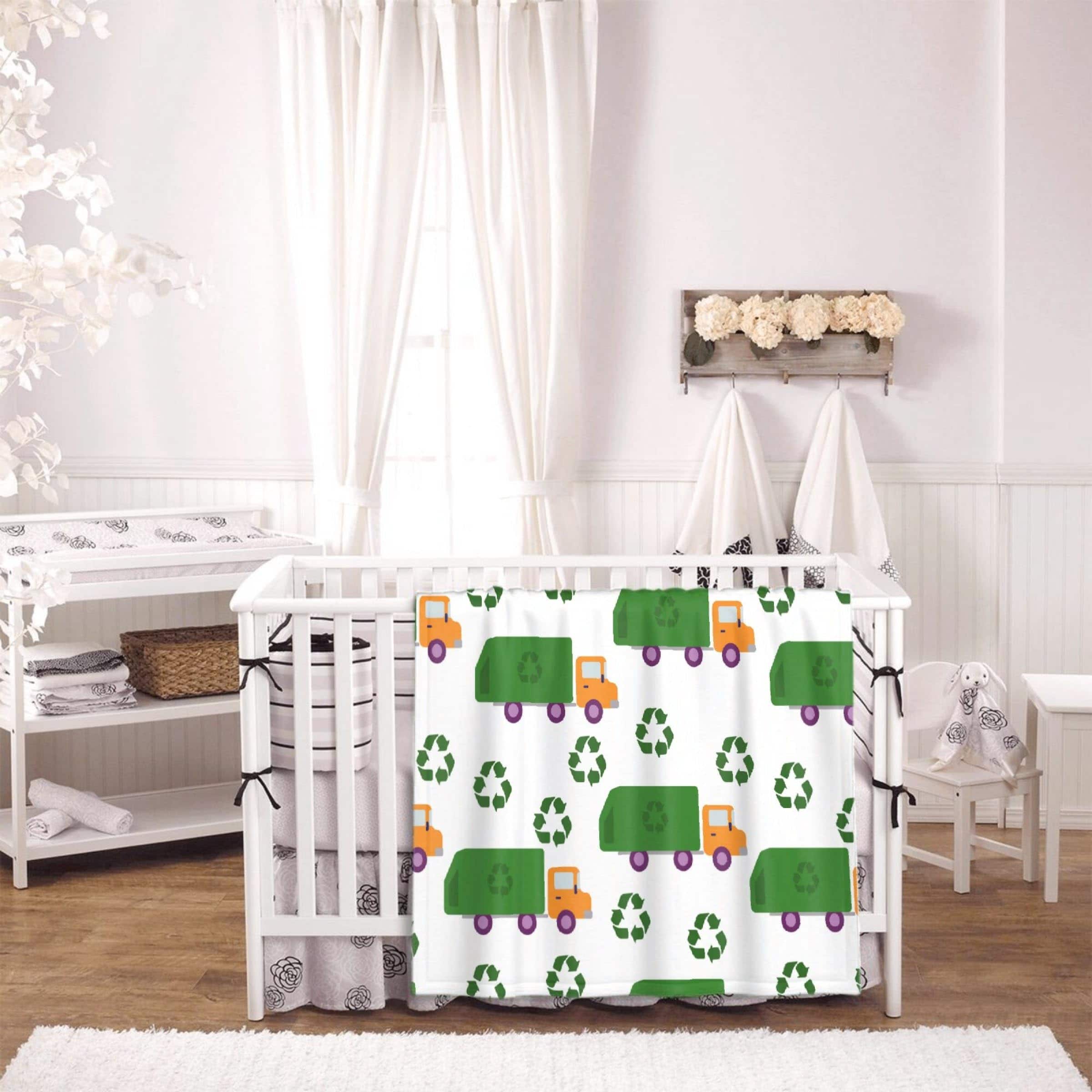 Manta de Camión de Basura, Regalo para Niñas Amantes de los - Imagen 4