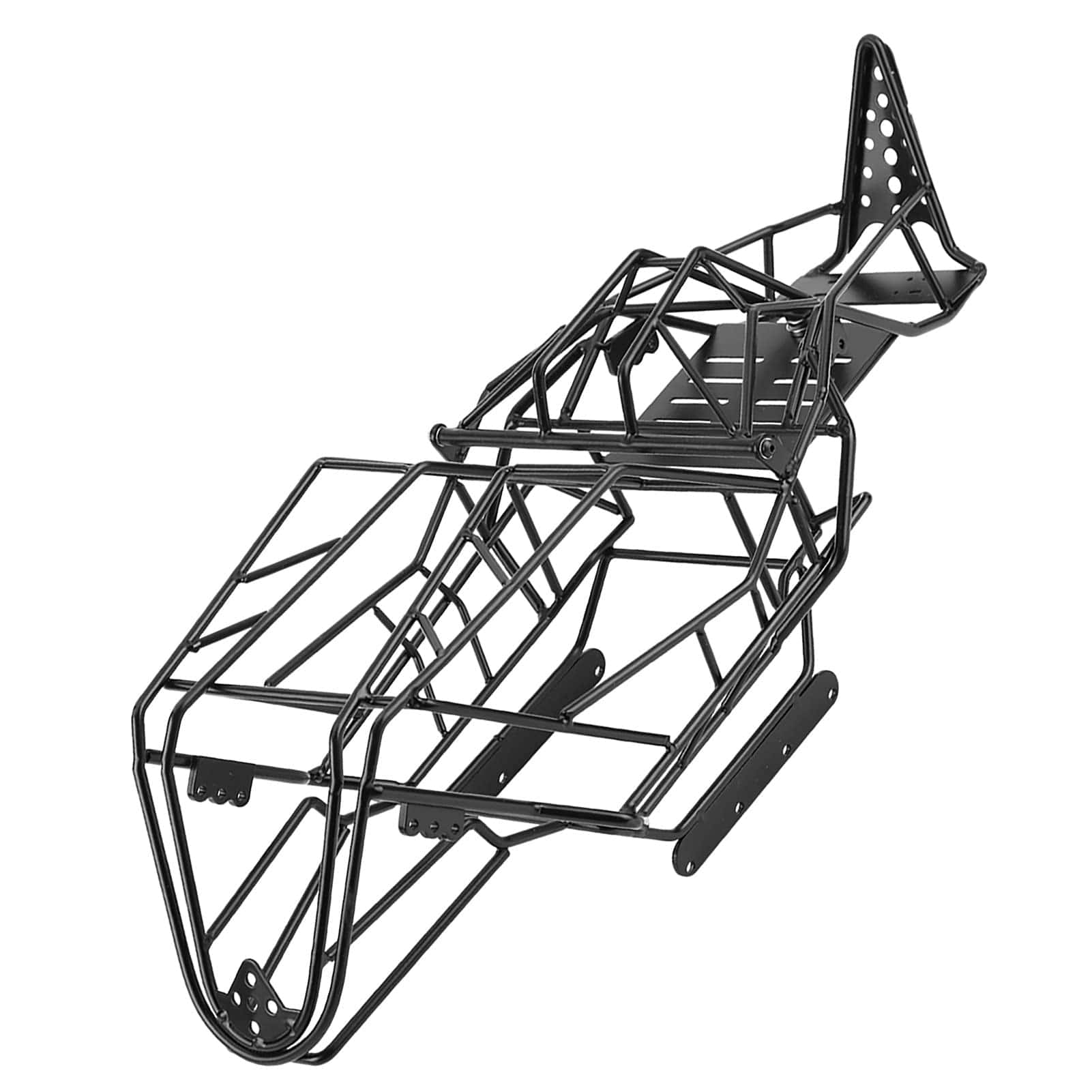 Chasis de vehículo RC de acero con jaula de rollo - Negro - Imagen 8