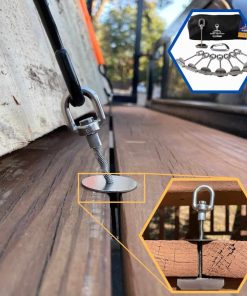 Anclas de Amarre Rápido | 8 piezas Anclas para Remolques,