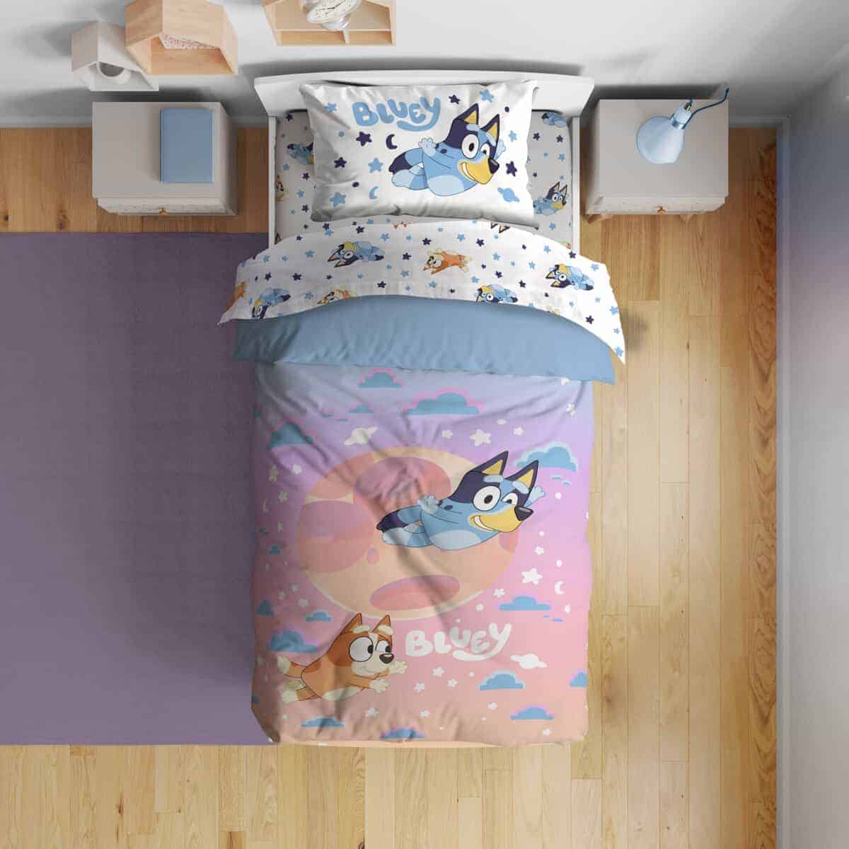 Jay Franco Bluey & Bingo Juego de Edredón Completo - Juego - Imagen 8