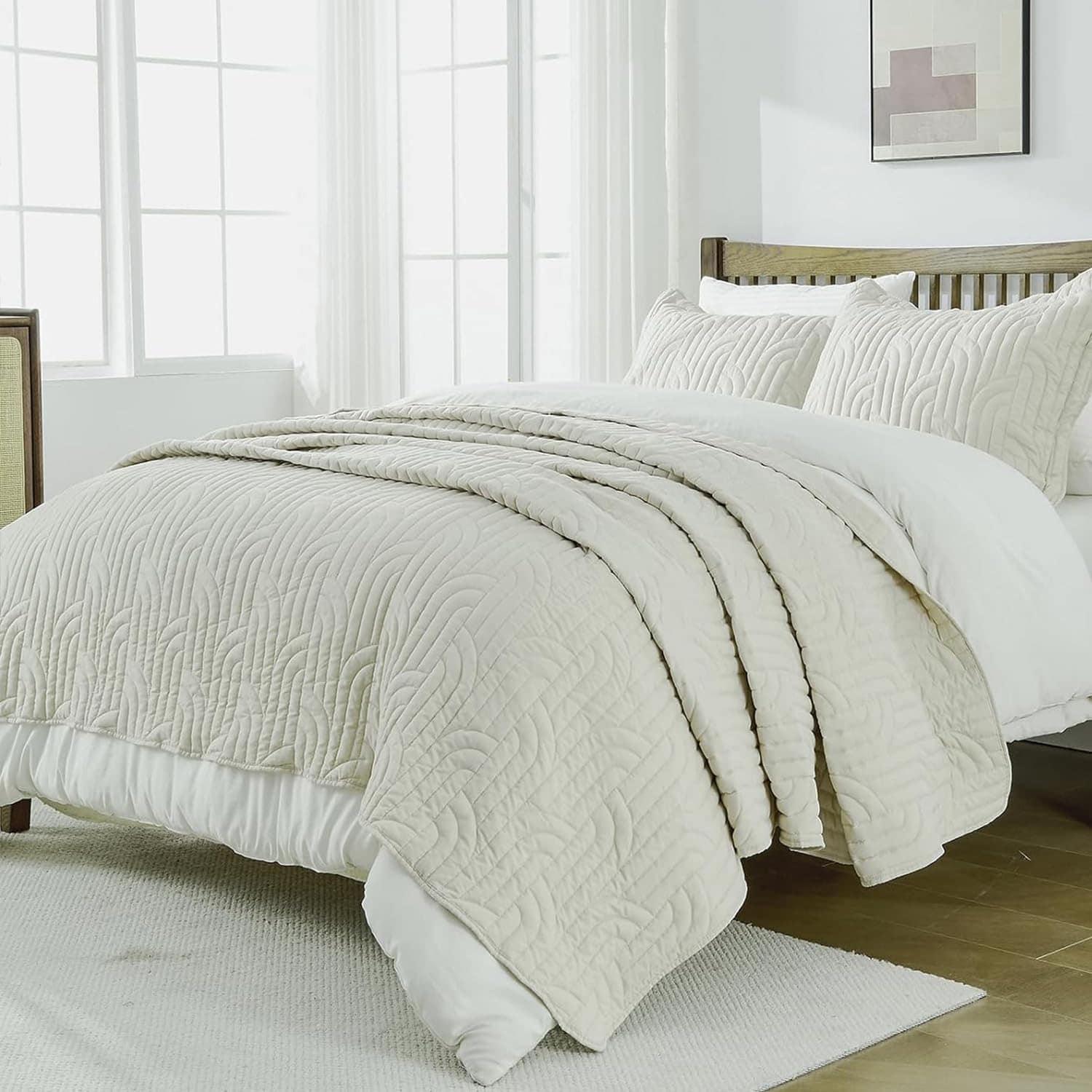 Juego de Colcha King Size CozyStitch - Colcha King