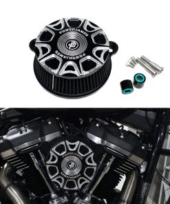 POWER JAMES Filtro de Aire de Admisión CNC de Aluminio