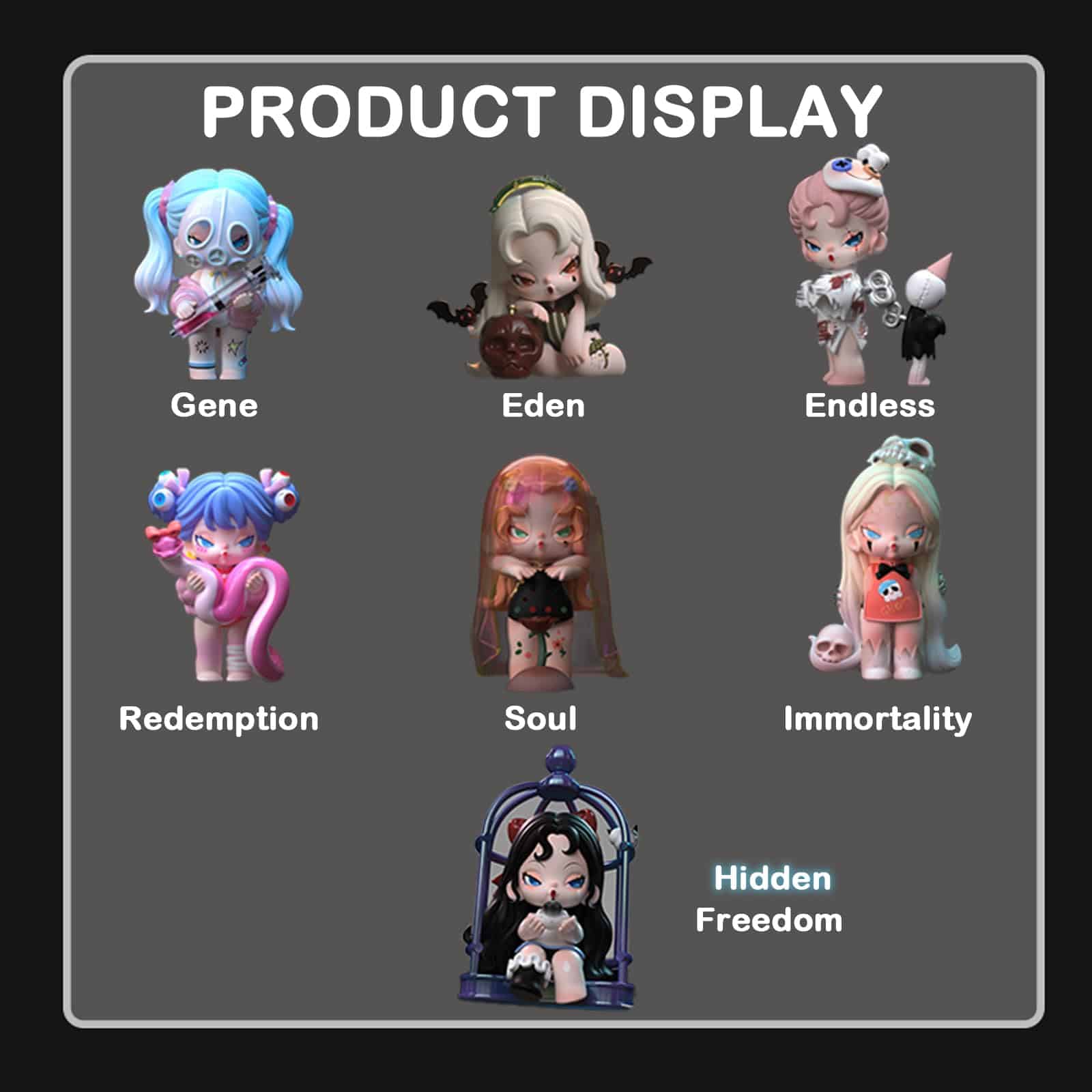 Serie de Coleccionables BEEMAI Dodo Nami Doomsday Paradise - Imagen 3