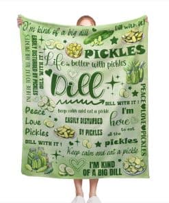 Manta de Lanzamiento de Pepinillos, Regalos para Niñas y