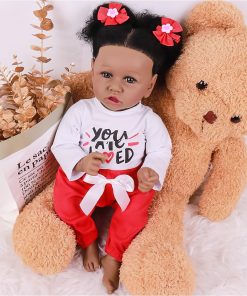 Muñeca Realista MAIHAO para Bebés Reborn Niñas Negras