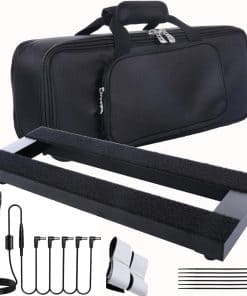 Tablero de Pedales para Guitarra Solutek 16 PULGADAS, Mini