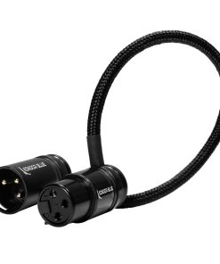 Cable XLR recto de perfil bajo de 8 pies KONDOR BLUE con