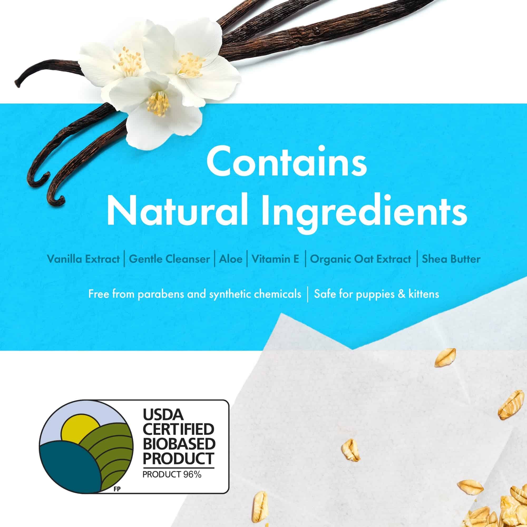 Toallitas para Mascotas a Base de Plantas Petkin, 200 - Imagen 6