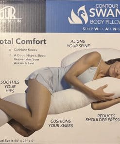 Almohada para el cuerpo Contour HOME BLANCA