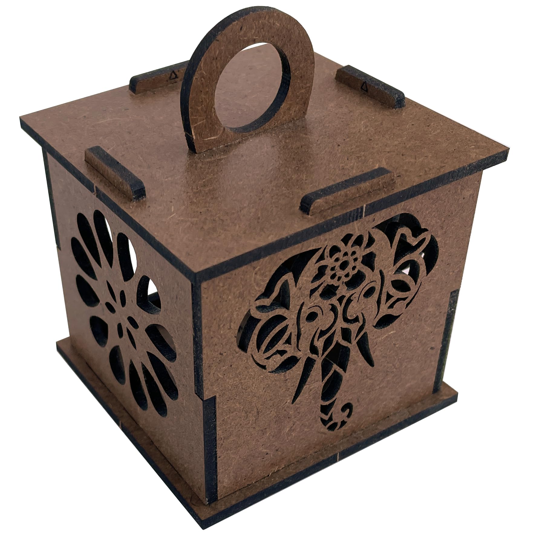 Kit de Luz de Madera - 10 Piezas - Kit de Manualidades de