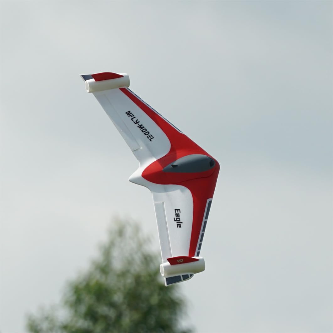 Avión RC XFLY-MODEL Eagle Twin 40mm EDF Flying Wing con - Imagen 4