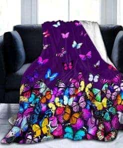 Manta de Mariposa Hermosa Manta de Lana de Mariposa Ultra