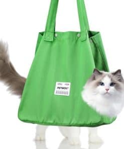 Transportadora de gato suave para caminar, bolsa de