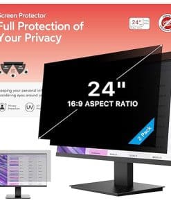 MOBDIK [2 Pack] Filtro de Pantalla de Privacidad Removible