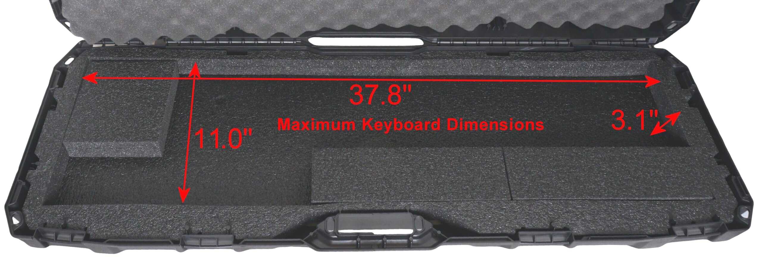 Estuche Rígido para Teclado Case Club de Servicio Mediano - Imagen 3