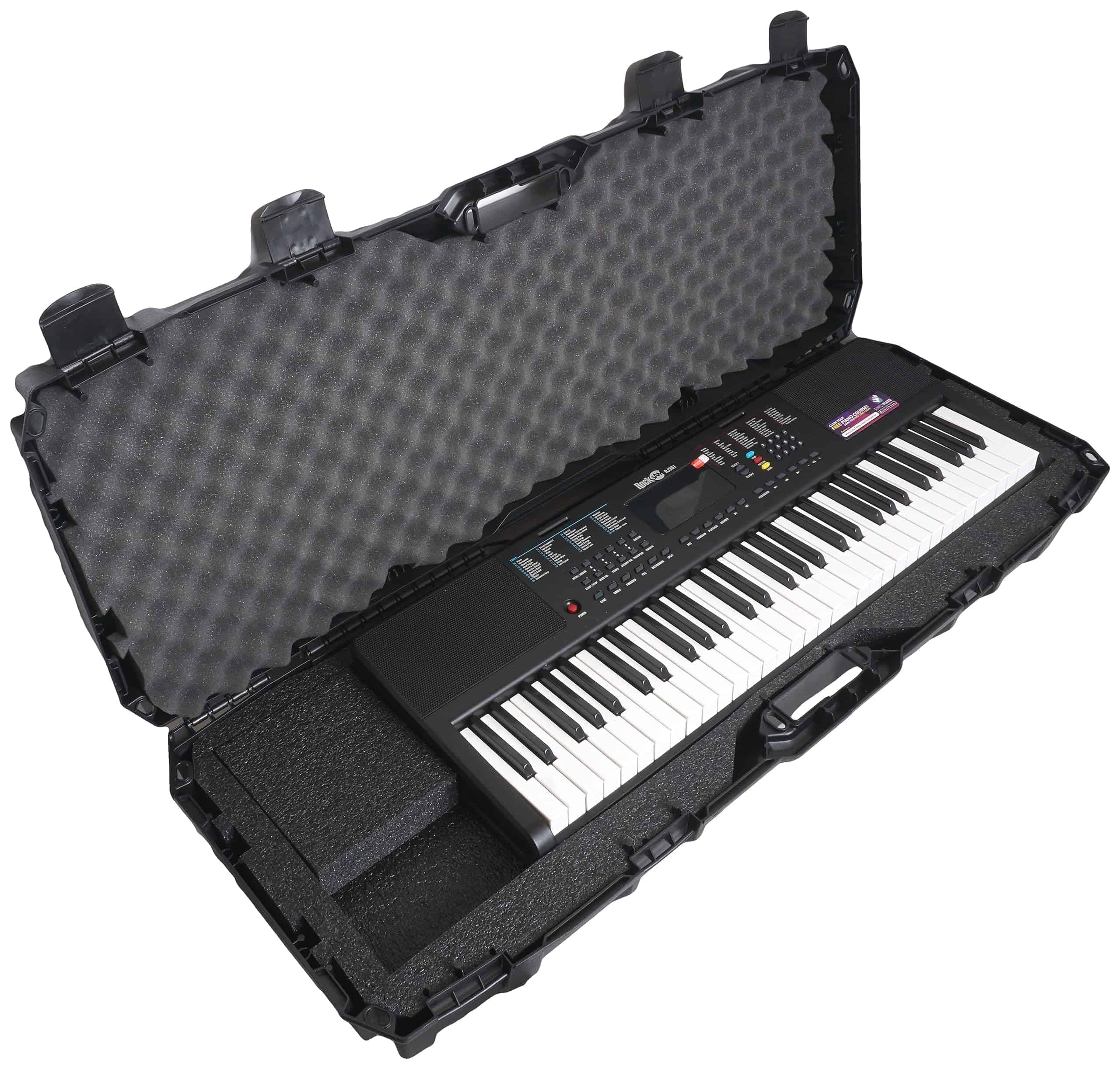 Estuche Rígido para Teclado Case Club de Servicio Mediano