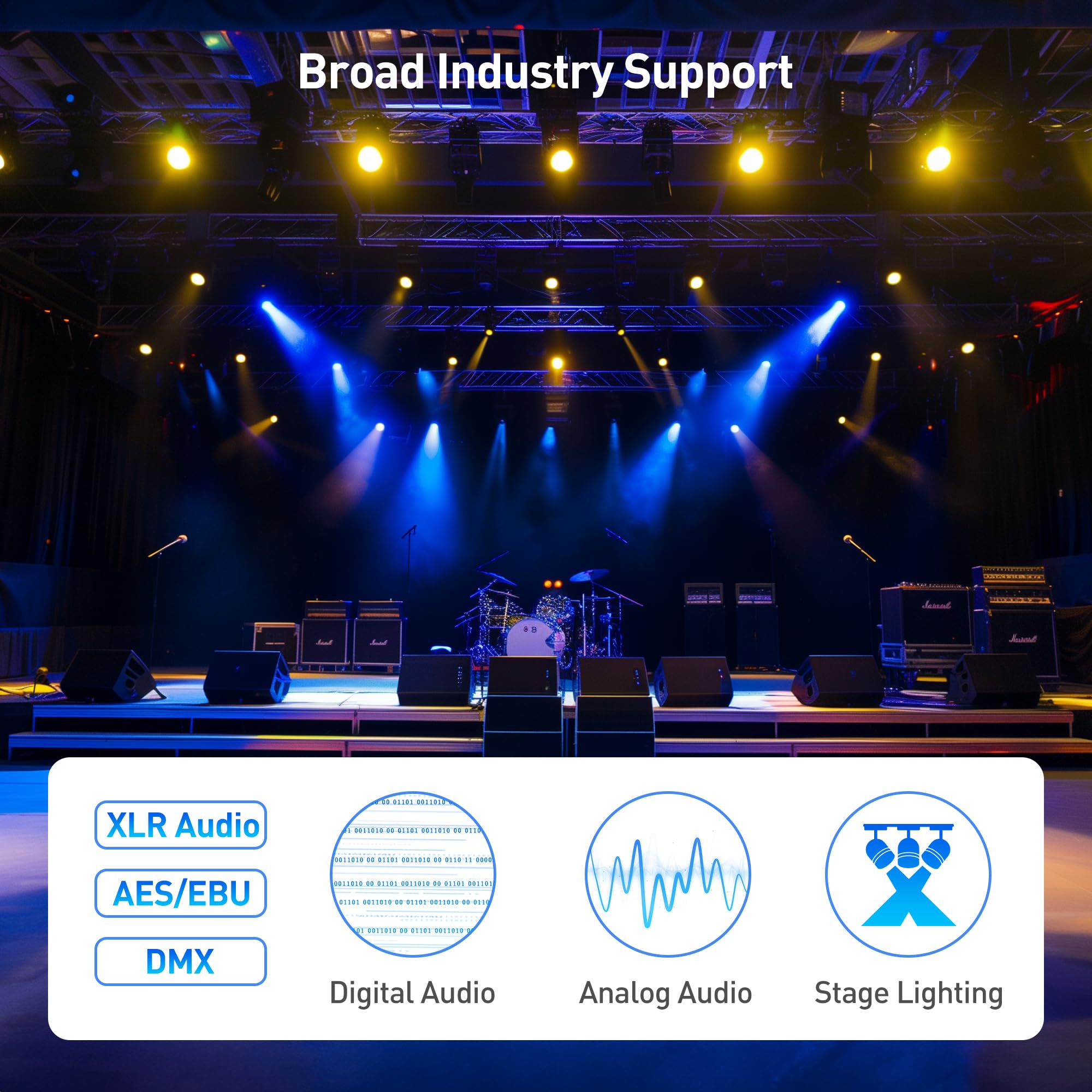 Cable Matters XLR Audio Over Ethernet Snake con 2 Cajas - - Imagen 8
