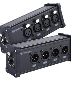 Kit de Divisor de Red Multi XLR de Cable Matters de 4