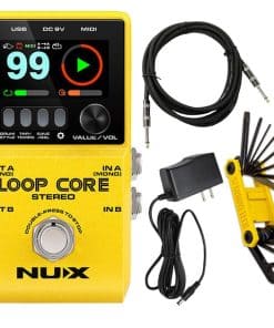 Pedal de Efectos de Guitarra NUX Loop Core Stereo, Tiempo