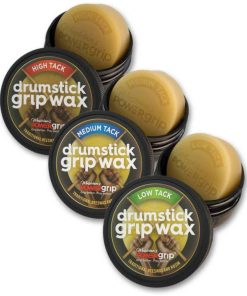 Set de 3 ceras para agarre de baquetas Musician's POWERgrip