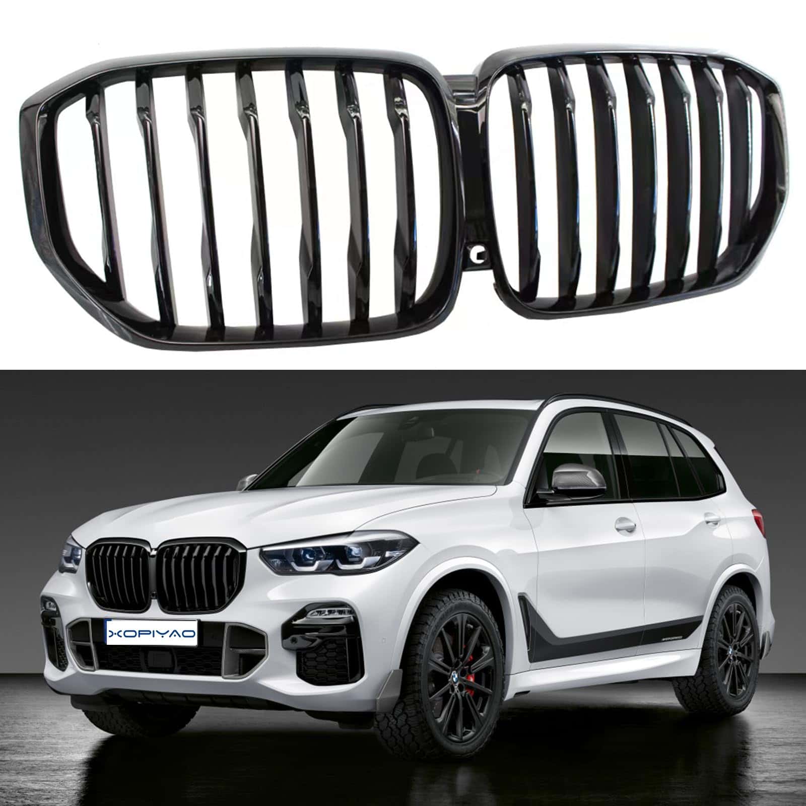 Rejilla frontal XOPIYAO X5 G05, parrilla de una sola lama