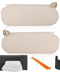 Par de Viseras de Sol para Conductor Izquierdo y Pasajero