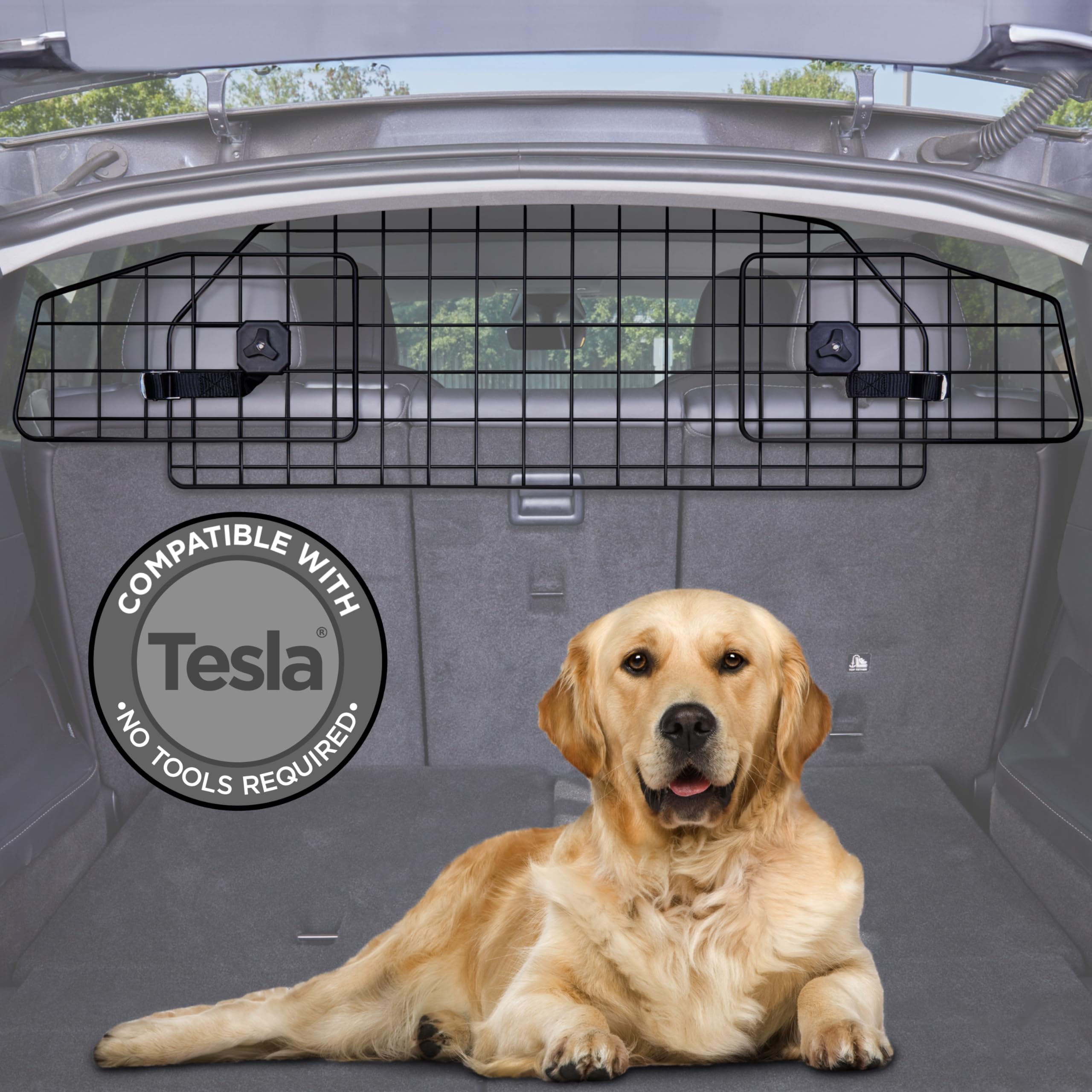 Barrera para Perros Pawple Compatible con Tesla Modelo Y