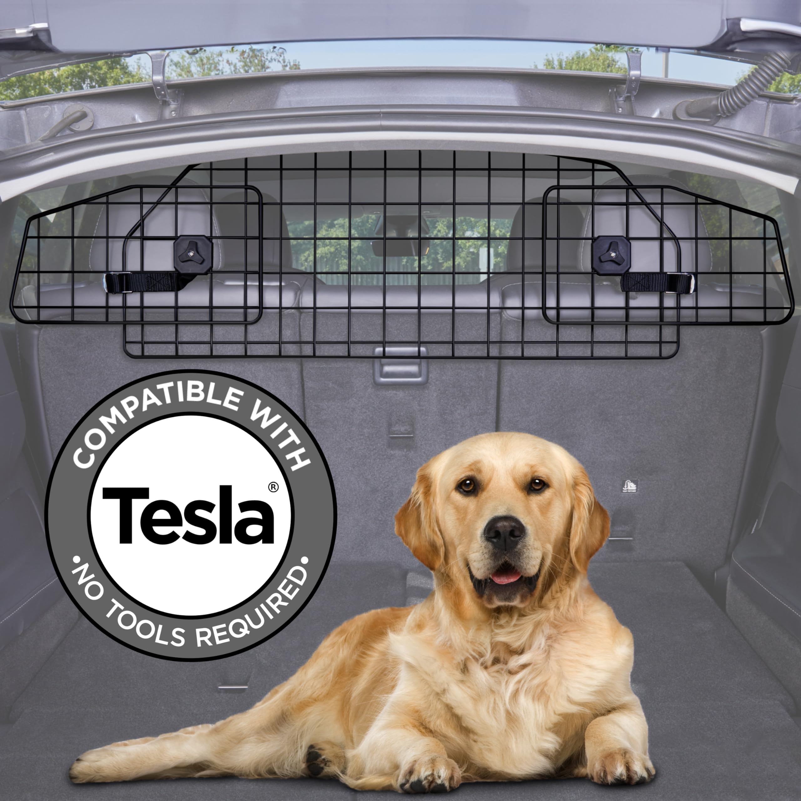 Barrera para Perros Pawple Compatible con Tesla Modelo Y - Imagen 8