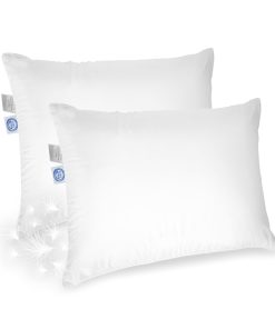 Almohadas de plumas premium Elite de East Coast Bedding -