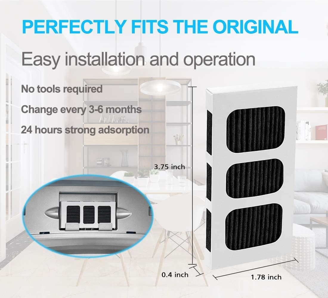 Filtro de agua para refrigerador compatible -ombo 3+3) - Imagen 8