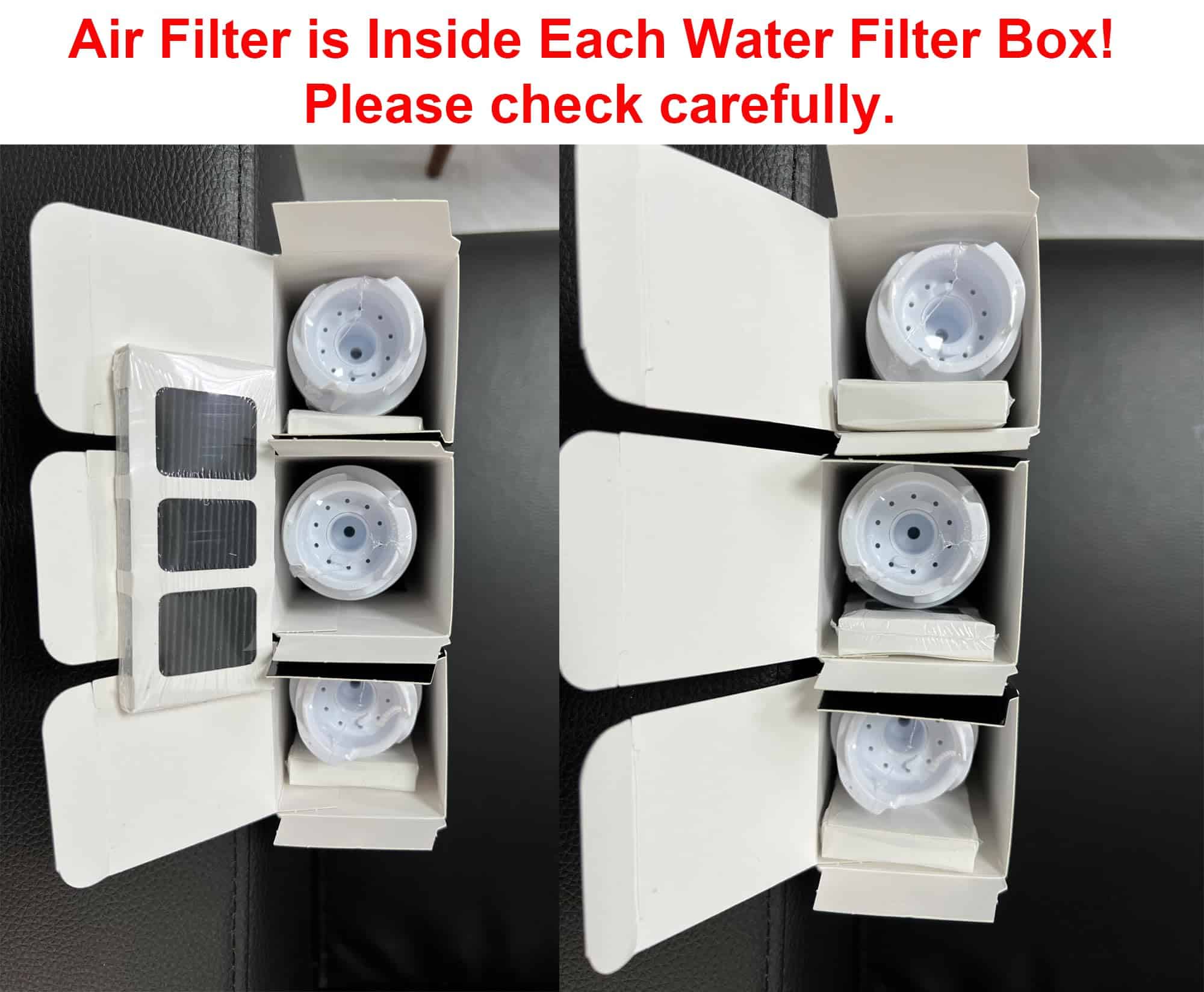 Filtro de agua para refrigerador compatible -ombo 3+3) - Imagen 6