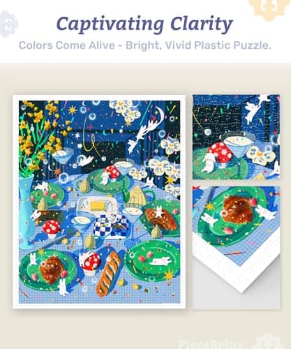 Rompecabezas de plástico PieceRelax para adultos de 2000 - Imagen 4