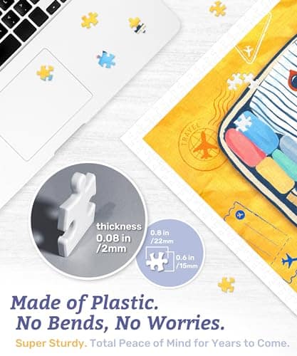 Rompecabezas de plástico PieceRelax para adultos de 2000 - Imagen 7