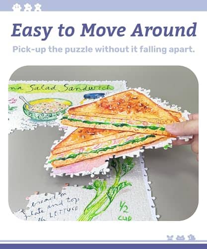 Rompecabezas de plástico PieceRelax para adultos de 2000 - Imagen 9