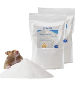 Arena de Baño para Hámster JFWOD, 15.4lb Arena del Desierto